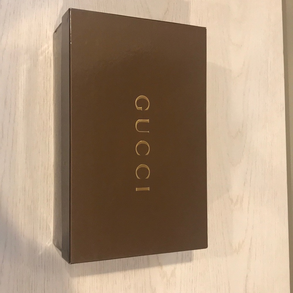 Brown Gucci heels